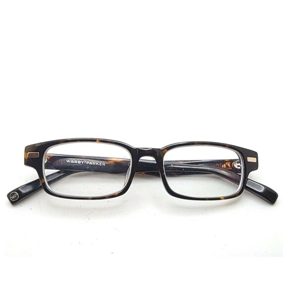Warby Parker Japhy 200 Tortoise Eyeglasses Frame 49-17 145 - Picture 9 of 16